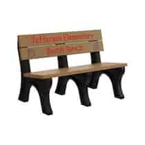 Recycled Plastic Portable Buddy Bench