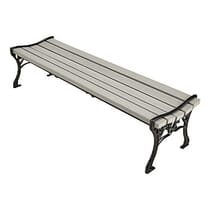 Georgetown Backless Benches - Wood Grain Naturals