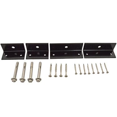 Surface Mount Kit for Benches - (2) 4.5” brackets and (2) 3” brackets