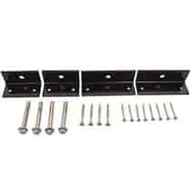 Surface Mount Kit for Benches - (2) 4.5” brackets and (2) 3” brackets