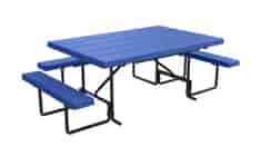 Providence Wheelchair Accessible Picnic Table with Maximum Seating