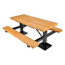 BarcoBoard™ Double Pedestal Picnic Table
