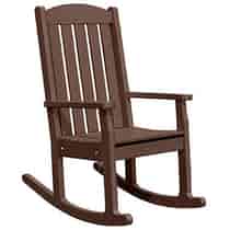 Traditional Highback Rocking Chair