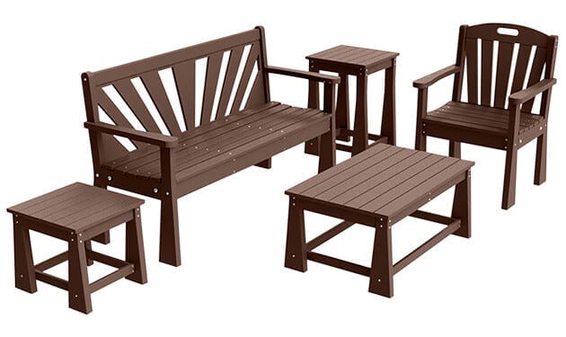 Sunburst 5-Piece Full Conversation Patio Set