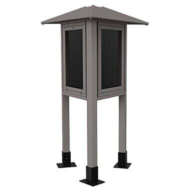 Medium Triple-Sided Information Center