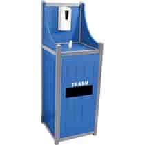 Two-Tone Sanitation Welcome Stations