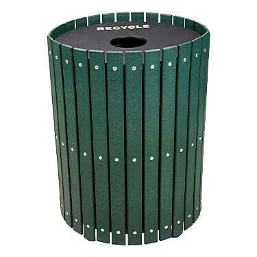Round Slatted Recyclers - Single Unit