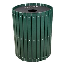 Round Slatted Recyclers - Single Unit