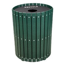 Round Slatted Recyclers - Single Unit