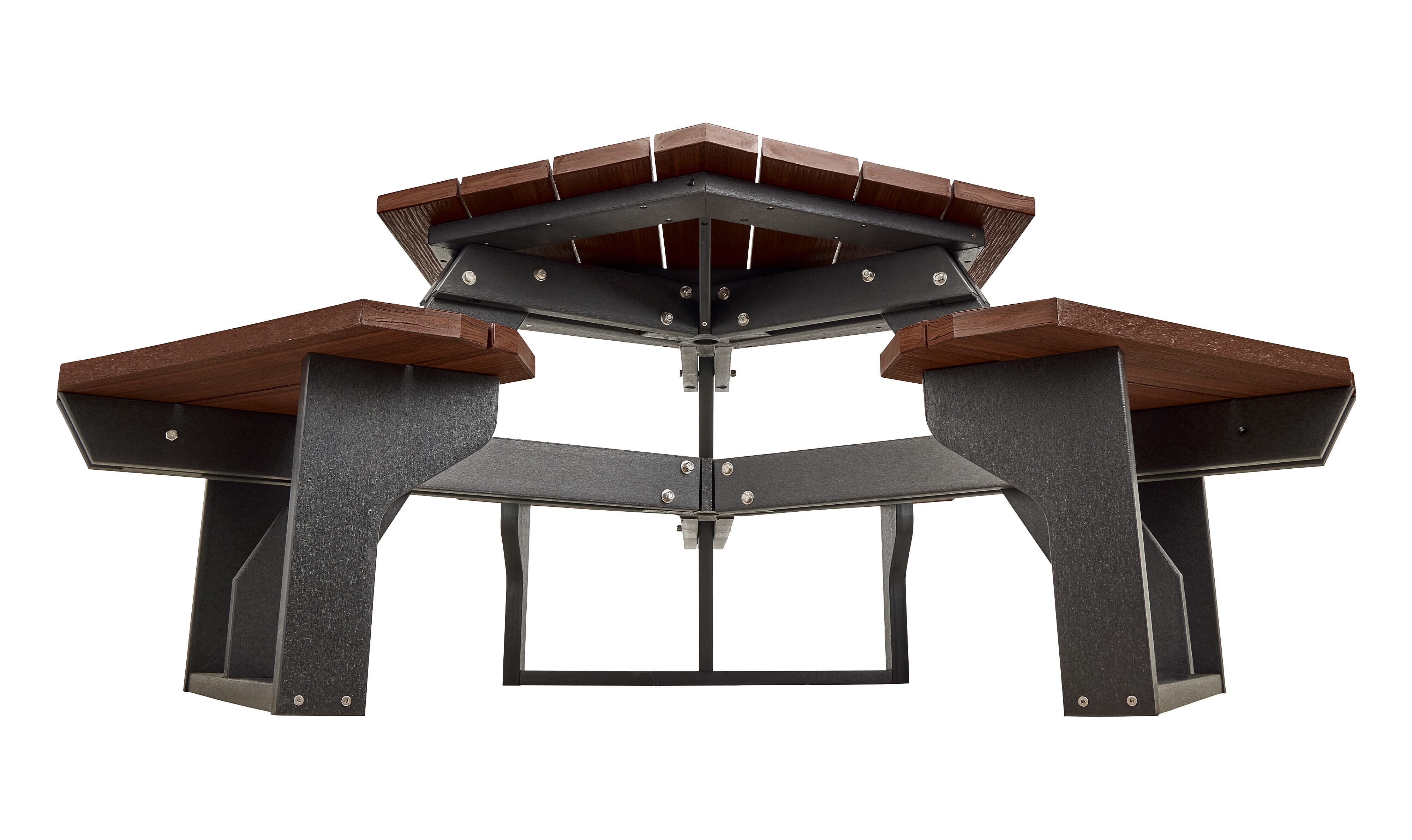 Hex Table - Wood Grain Naturals PT-94 - - Barco Products