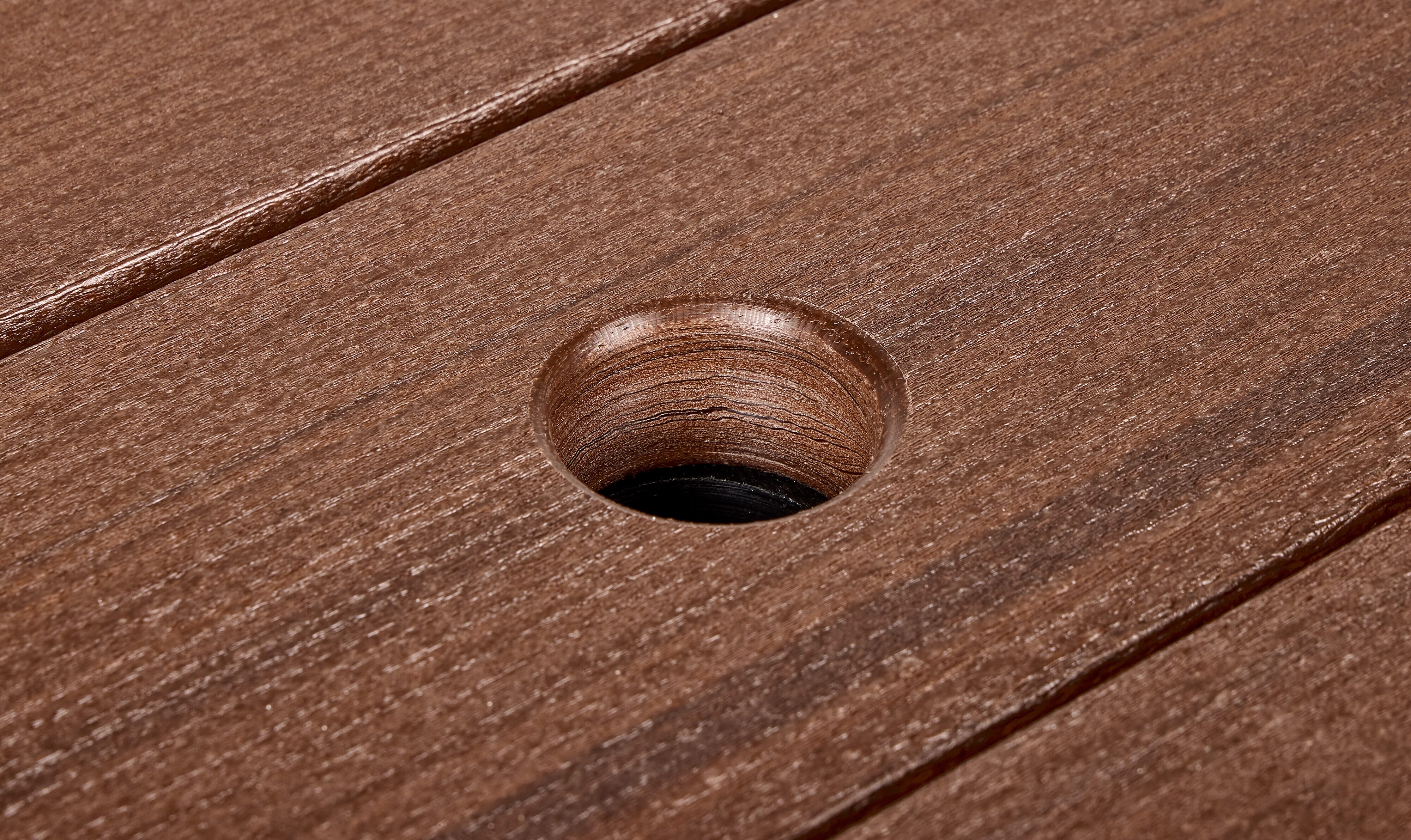 Hex Table - Wood Grain Naturals PT-94 - - Barco Products