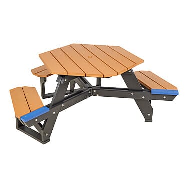 Wheelchair Accessible - 1 Chair Hex Table