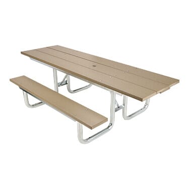 Sienna 8' Double ADA Picnic Table, Rectangular