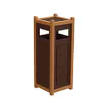 Legend Two-Tone 12 Gallon Waste Receptacles