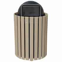 Fairfield 32 Gallon Receptacles with Dome Lid