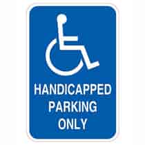 Handicapped Parking Only