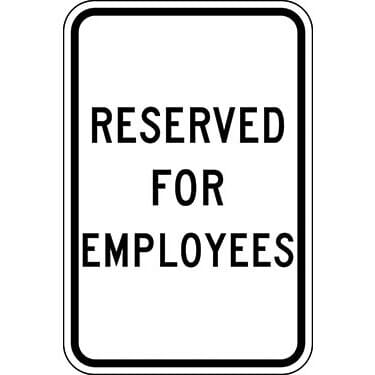 Reserved for Employees