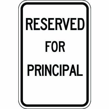Reserved For Principal