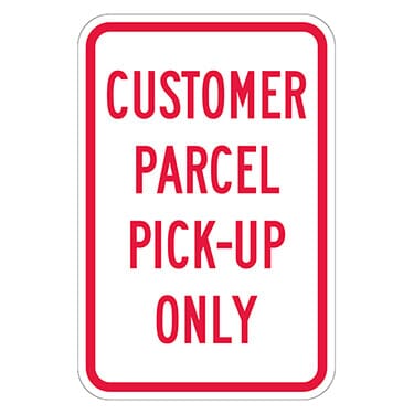 Customer Parcel Pick-Up Only