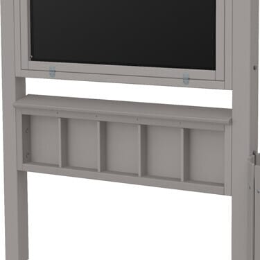 Literature Rack - Large Horizontal Message Center