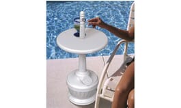 Outpost Table Smokers' Outpost - Patio Model with Table OP-10604TAB - Plastic Outpost ...