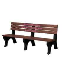 Deluxe Pink Inlay Engraved Benches