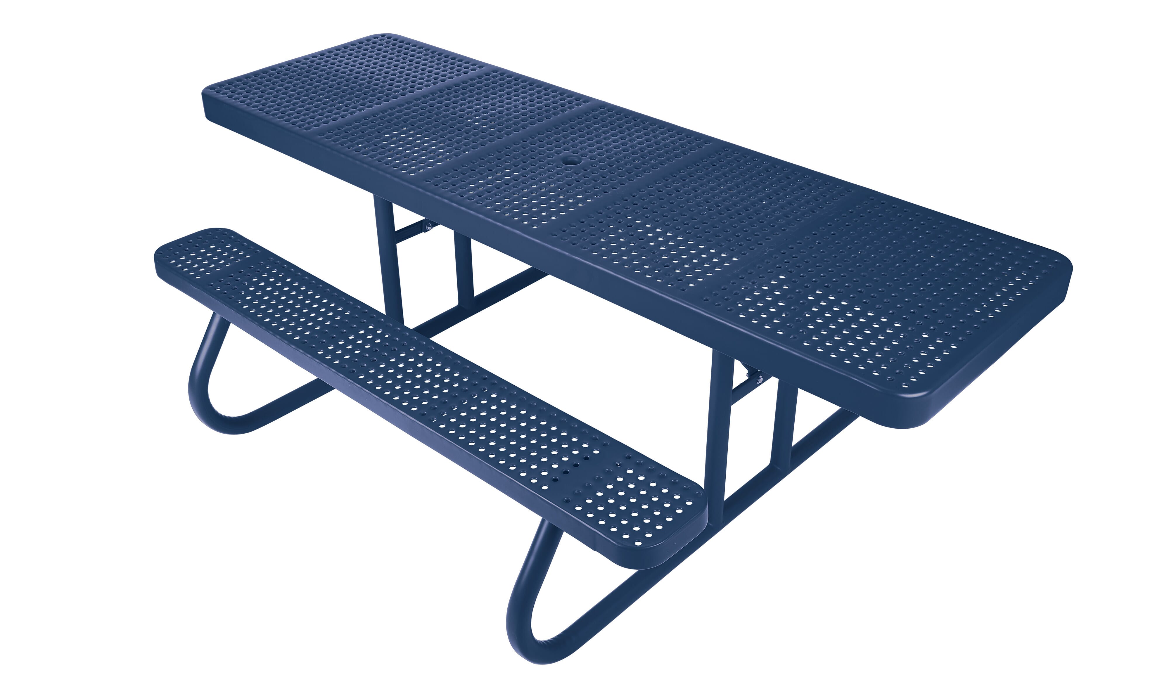 Plastic coated picnic shop tables