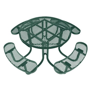 Total Coat Round Picnic Table