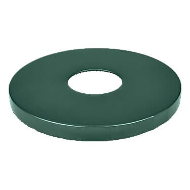 Flat Lid for Total Coat Round Receptacle