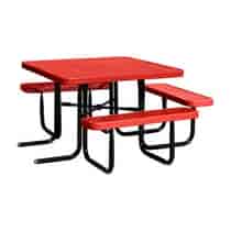 The City™ Series Square Wheelchair Accessible Picnic Tables