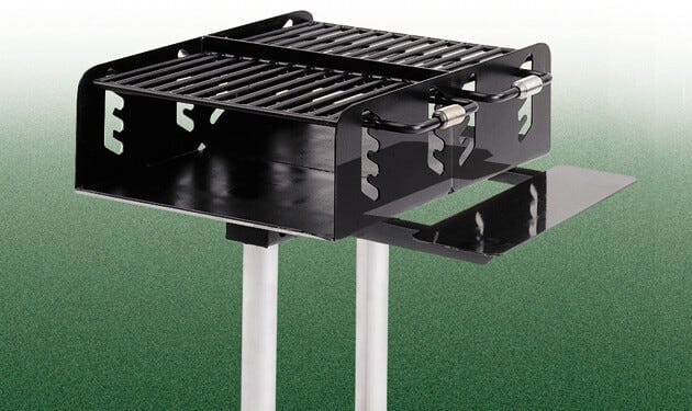 Dual-Post Grill w/ 3" posts