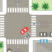 Right Turn Calming - Wedge Kit