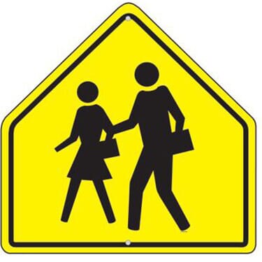 School Crossing Sign