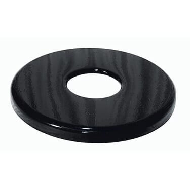 Steel Designer Receptacles/ 55 Gal Steel Flat Lid with Cable