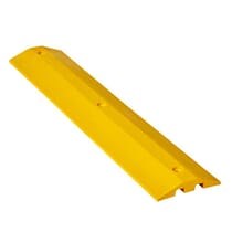 Safety-Yellow Recycled Plastic Speed Bumps