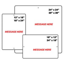 Custom Steel Signs