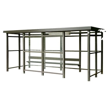 Flat Roof Shelters - Two Openings