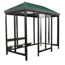 Aluminum Hip End Roof Shelters