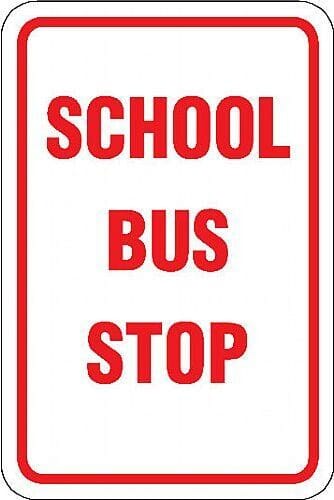 USA ストリート看板　SCHOOL BUS USA ストリート看板 SCHOOL BUS
