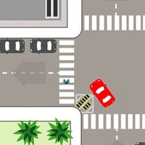 Left Turn Calming - Wedge Kit