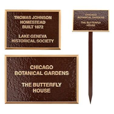 Bronze Plaques
