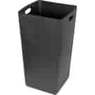 Plastic Liner for 30 Gallon Concrete Receptacle - Black