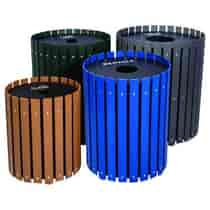 Round Slatted Recyclers - Single Unit