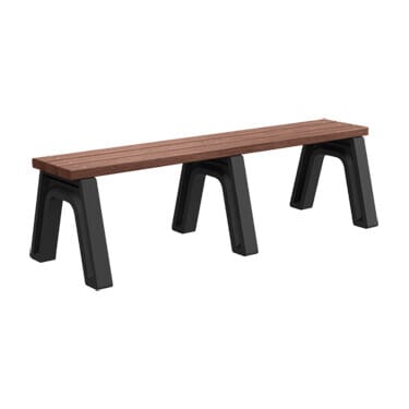 Deluxe Backless Bench – Wood Grain Naturals