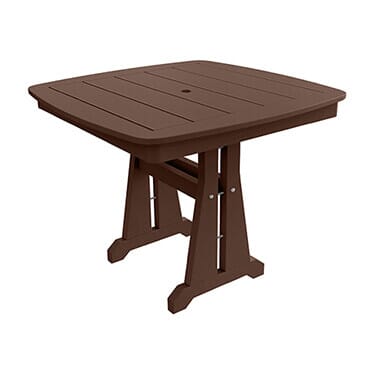 Sunburst Square Dining Table