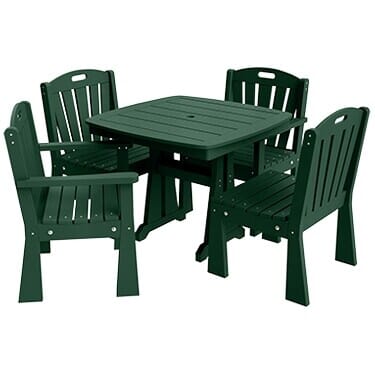 Sunburst 5-Piece Patio Dining Set