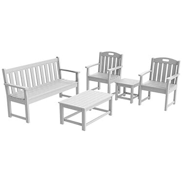 Traditional 5-Piece Conversation Patio Set