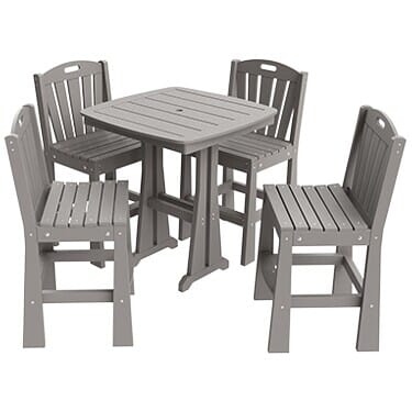 Sunburst 5-Piece Bar Height Patio Dining Set