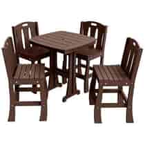 Ruby 5-Piece Bar Height Patio Dining Set