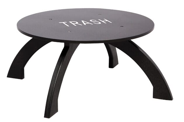 Engraved Rain Bonnet Lid - Round 32, 45 and 55 Gallon